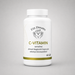FittDreams C-vitamin + Rezveratrol étrend-kiegészítő, 60 kapszula