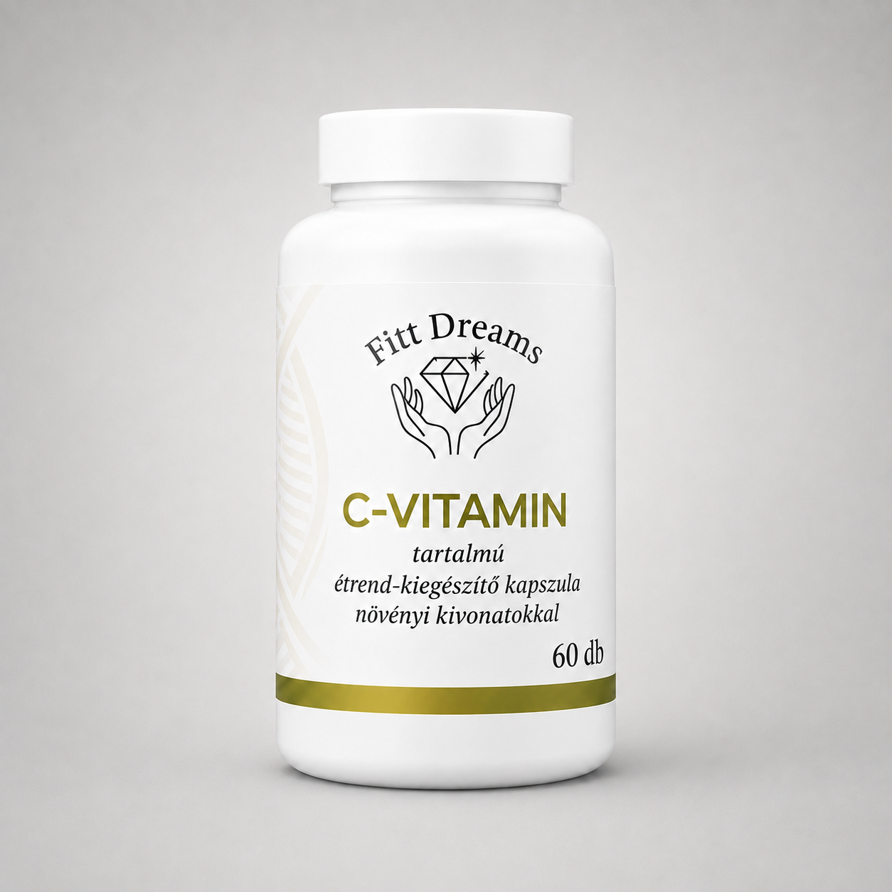 FittDreams C-vitamin + Rezveratrol étrend-kiegészítő, 60 kapszula