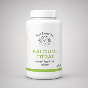Fitt Dreams Kalcium-Citrát étrend-kiegészítő, 60 tabletta