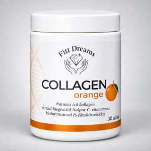 Fitt Dreams Kollagén italpor orange ízben, 30 adag
